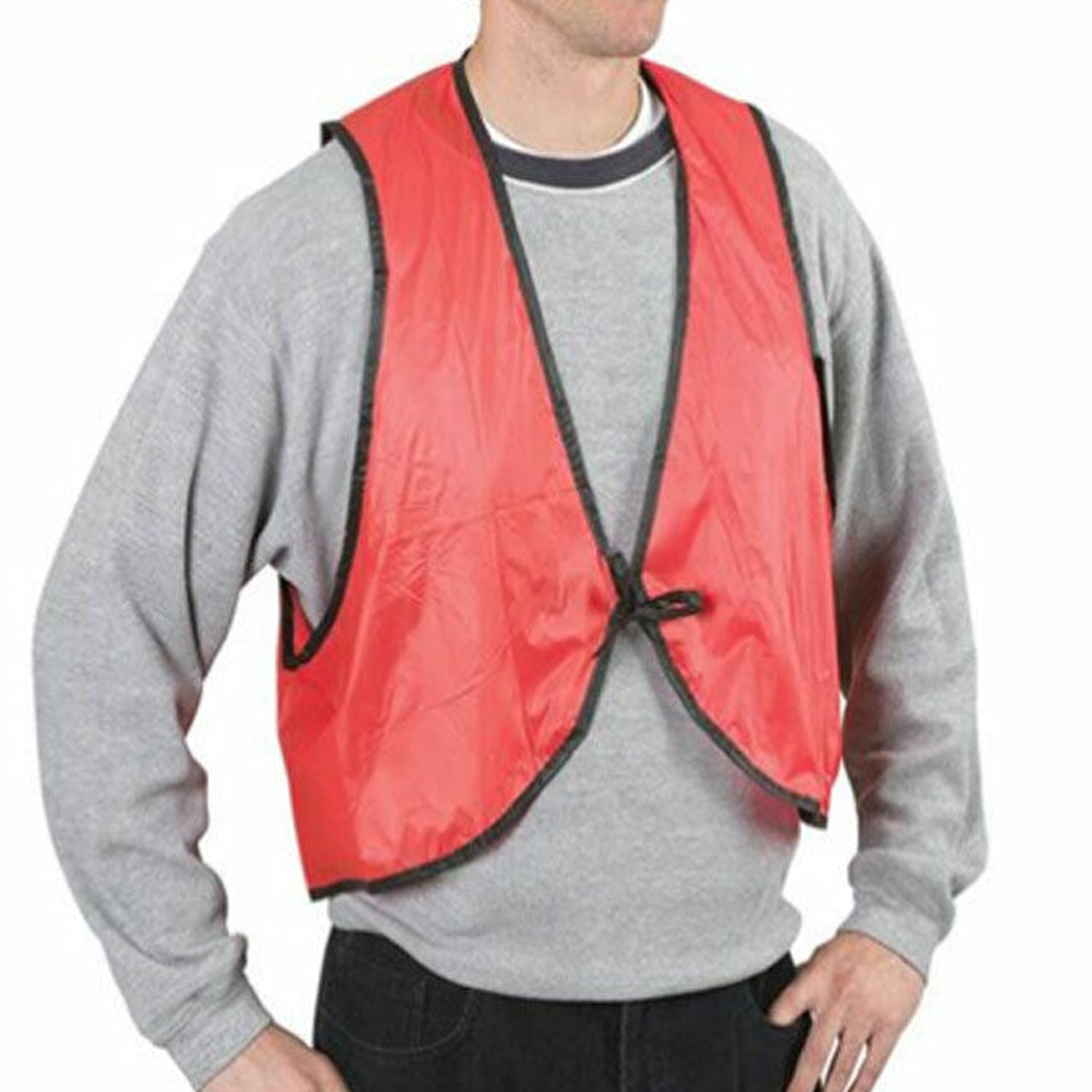 7453 Economy Safety Vest, Soft Vinyl with Tie Closure for Identifying Staff and Volunteers Adult PVC Safety Vest High Visibility for Outdoor Operator 7453 Economy Safety Vest, Soft Vinyl with Tie Closure for Identifying Staff and Volunteers Adult PVC Safety Vest High Visibility for Outdoor Operator